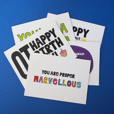 Assorted greeting card set